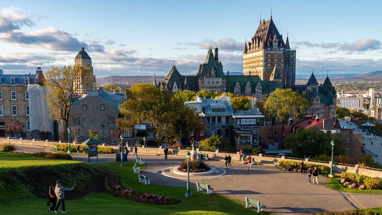 Vue sur le Vieux-Québec.