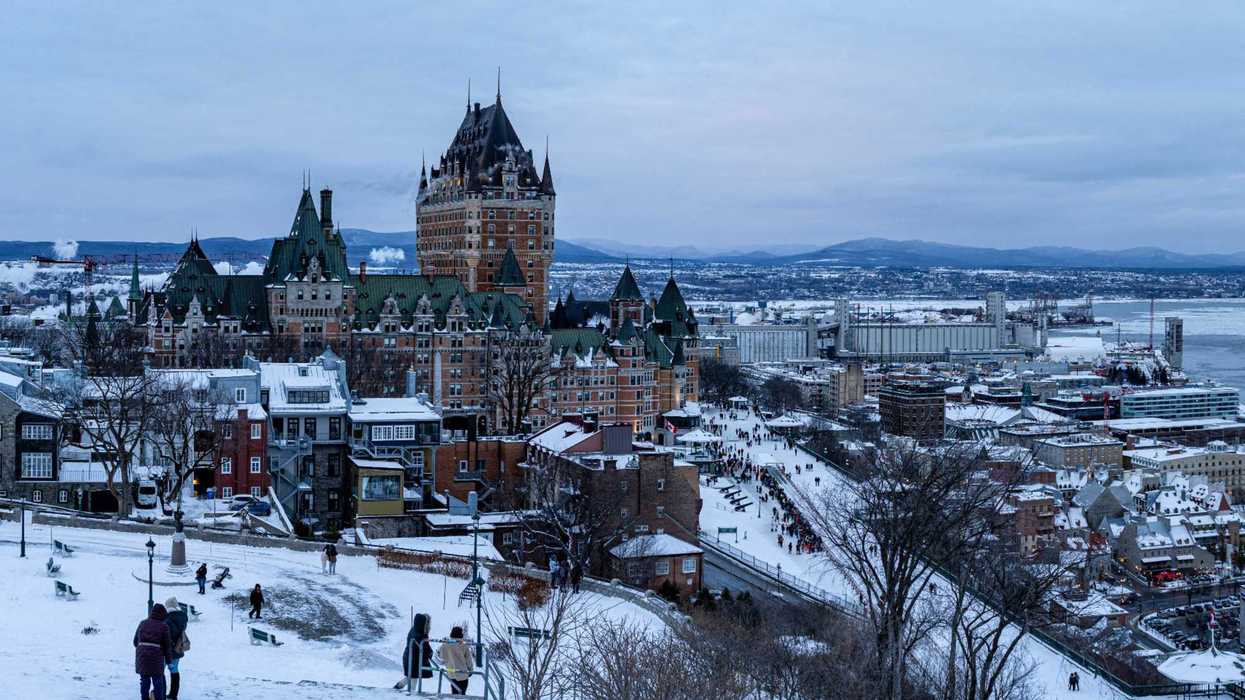 Vue sur le Vieux-Québec.