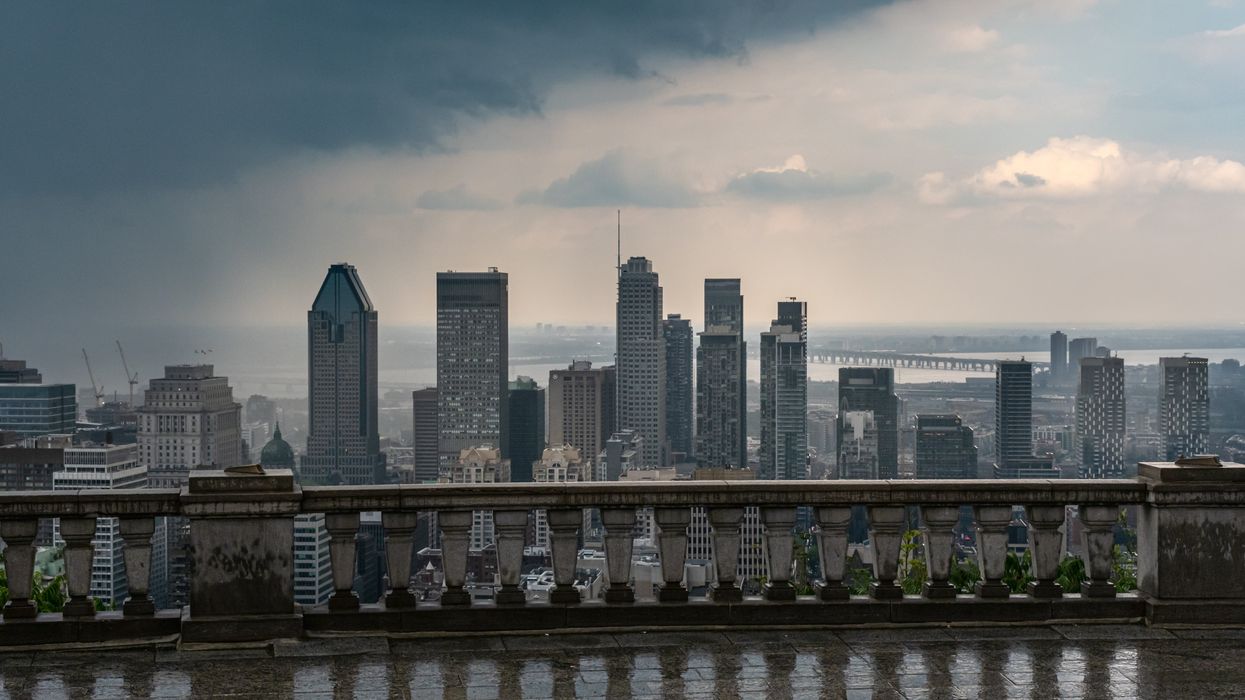 Vue sur Montréal.
