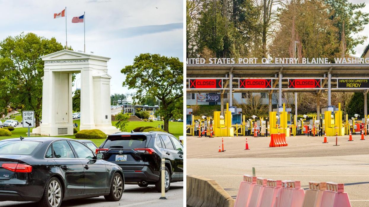 Wait Times At The Canada-US Land Border Vary So Much RN & Some Lines Are 3 Hours Long