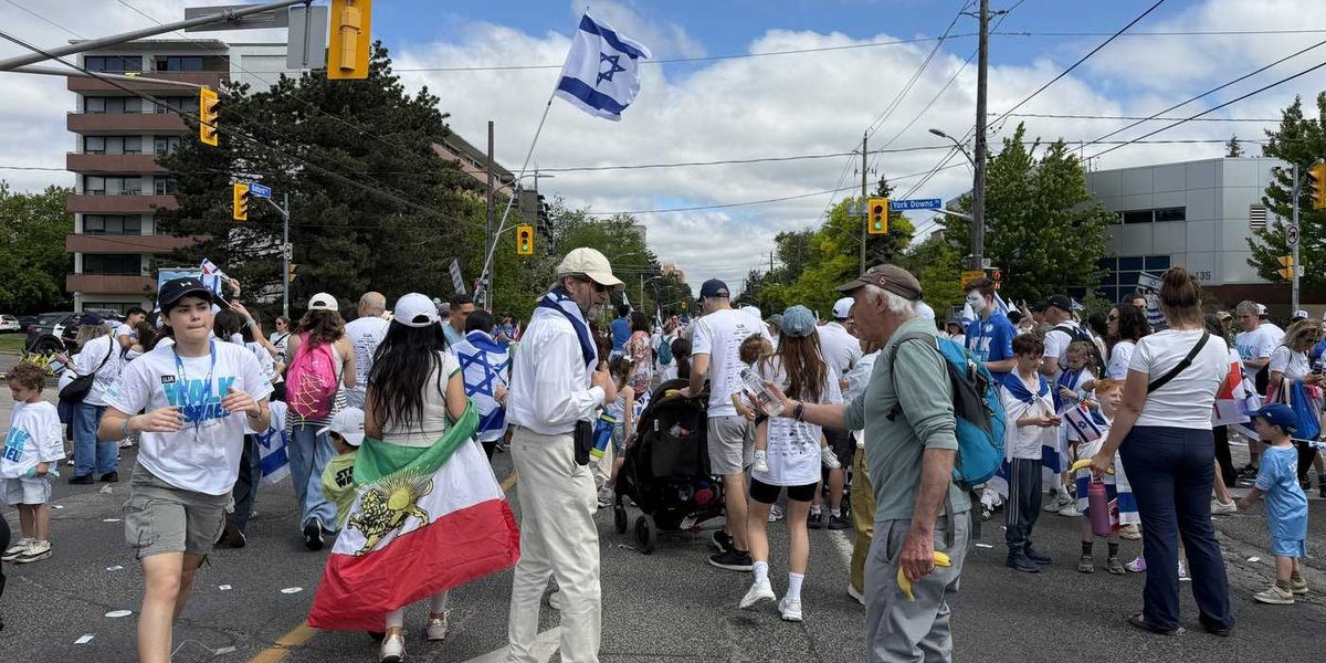 Walk With Israel draws tens of thousands in Toronto amid tight security Walk With Israel draws tens of thousands in Toronto amid tight security