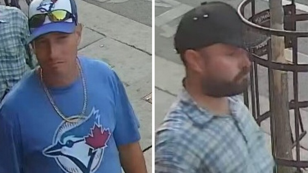 Wanted suspects in a an assault with a weapon investigation.