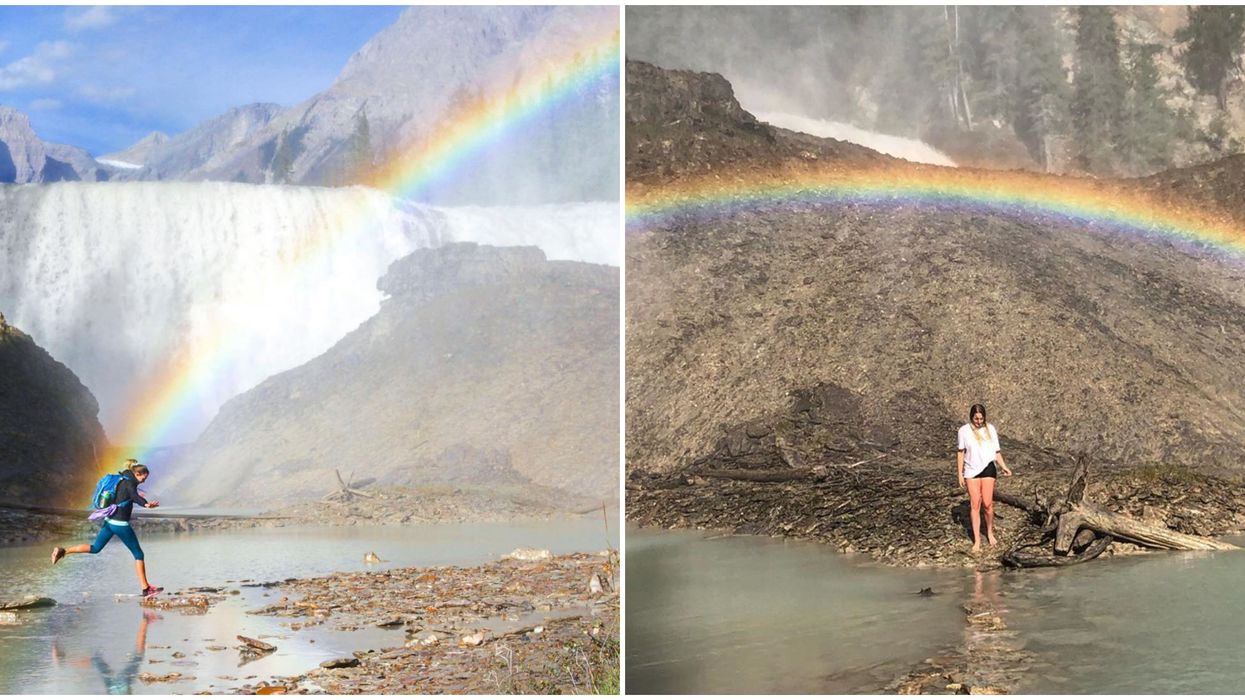 Wapta Falls In Golden Are Pure Magic & It's An Easy Summer Road Trip Away
