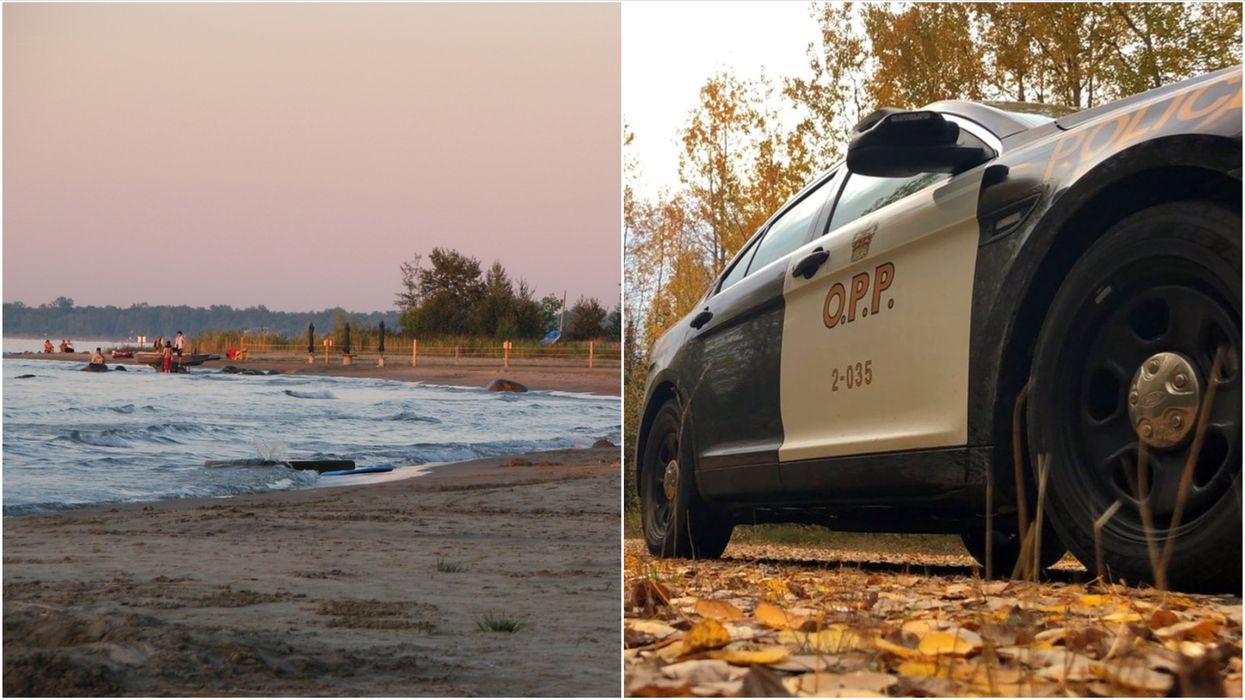 Wasaga Beach Was Shut Down On Saturday After Hundreds Gathered For A Car Rally