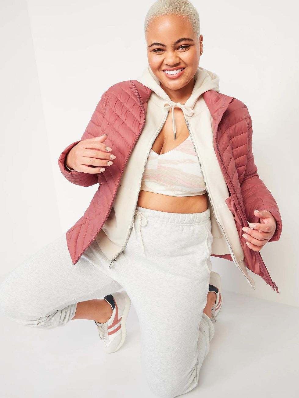 Water-Resistant Narrow-Channel Packable Puffer Jacket