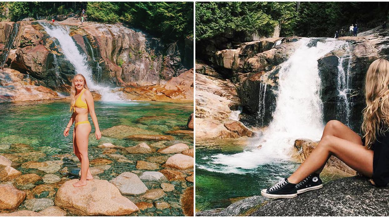 Waterfall Hike Near Vancouver: These Secret Falls Are Just 5.5 kms Away