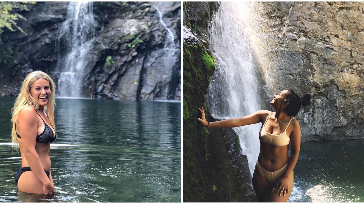 Waterfall On Vancouver Island: This Swimming Hole Is An Easy 10-Minute Walk Away