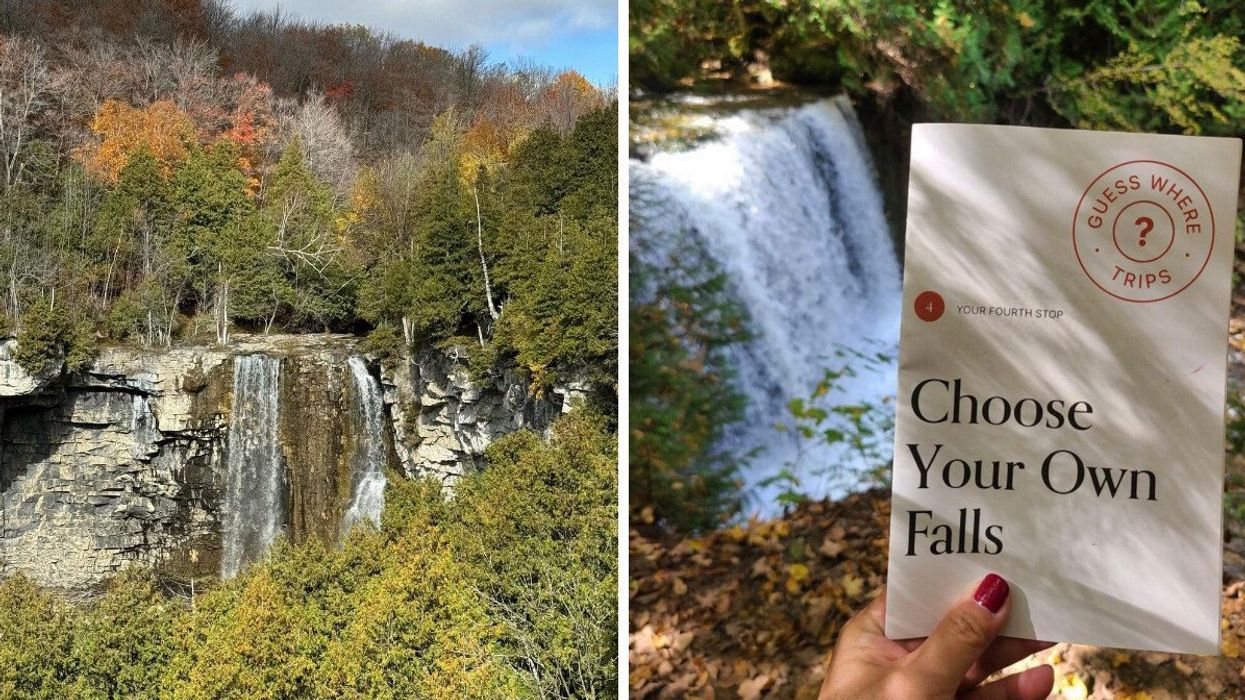 Waterfalls in Ontario.
