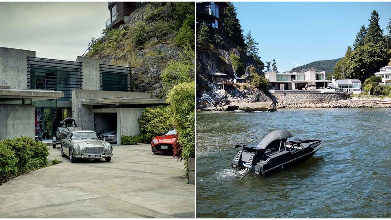 Waterfront Home For Sale In Vancouver Would Be Perfect For 007 In 'No Time To Die'