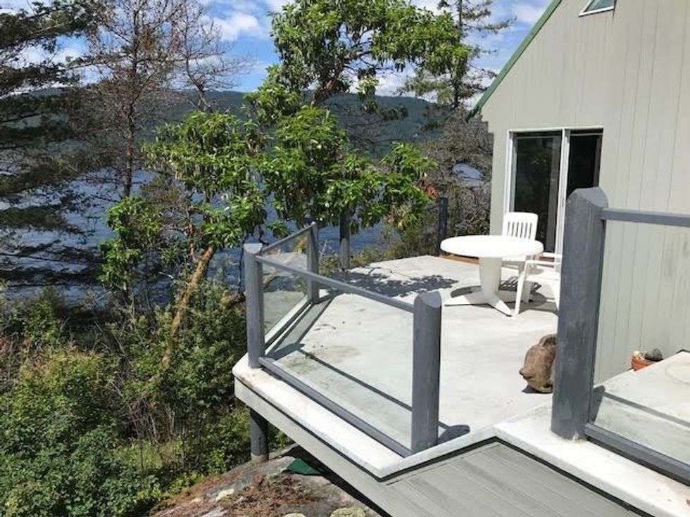 Waterfront home for sale.