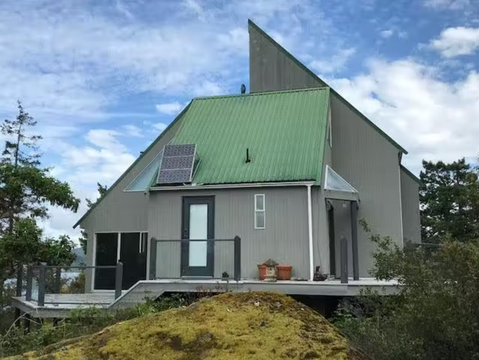 Waterfront home for sale.