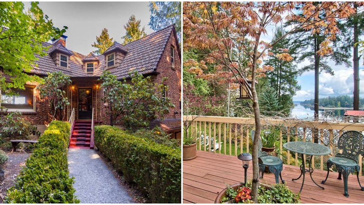 Waterfront Vacation Rental In Washington State Looks Like It's Out Of A Storybook