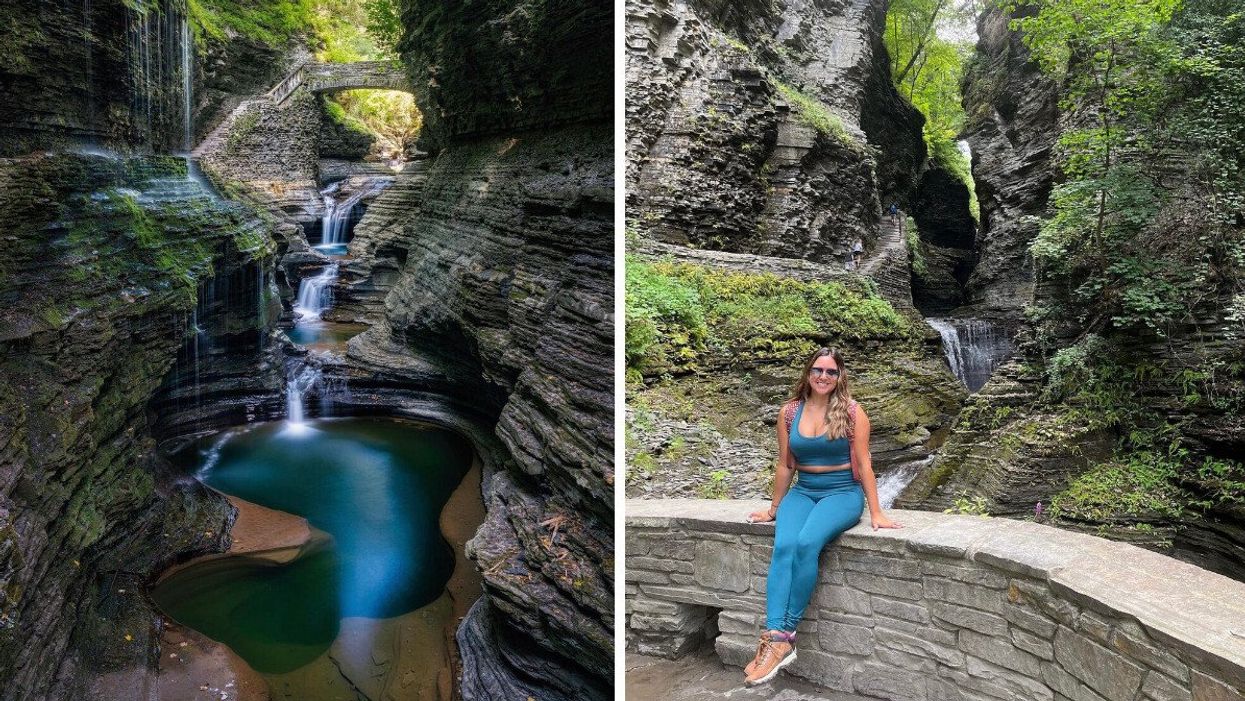 Watkins Glen State Park in New York State.