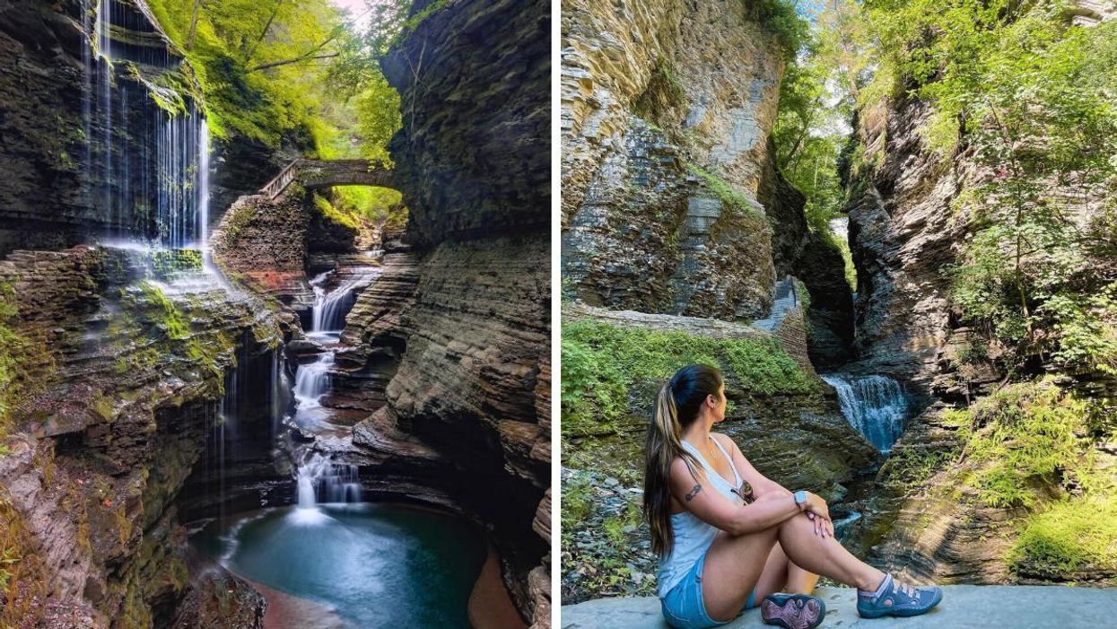 Watkins Glen State Park in New York.