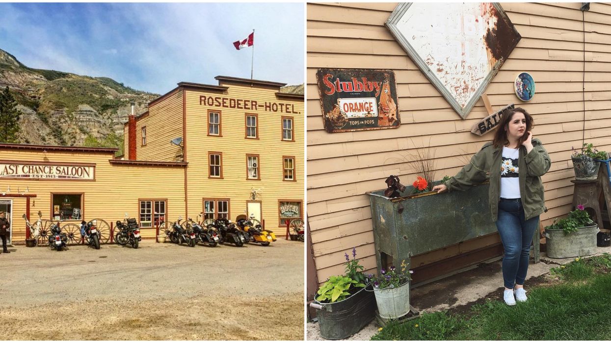 Wayne Alberta Is A Literal Ghost Town & It's Straight Out Of The Wild West