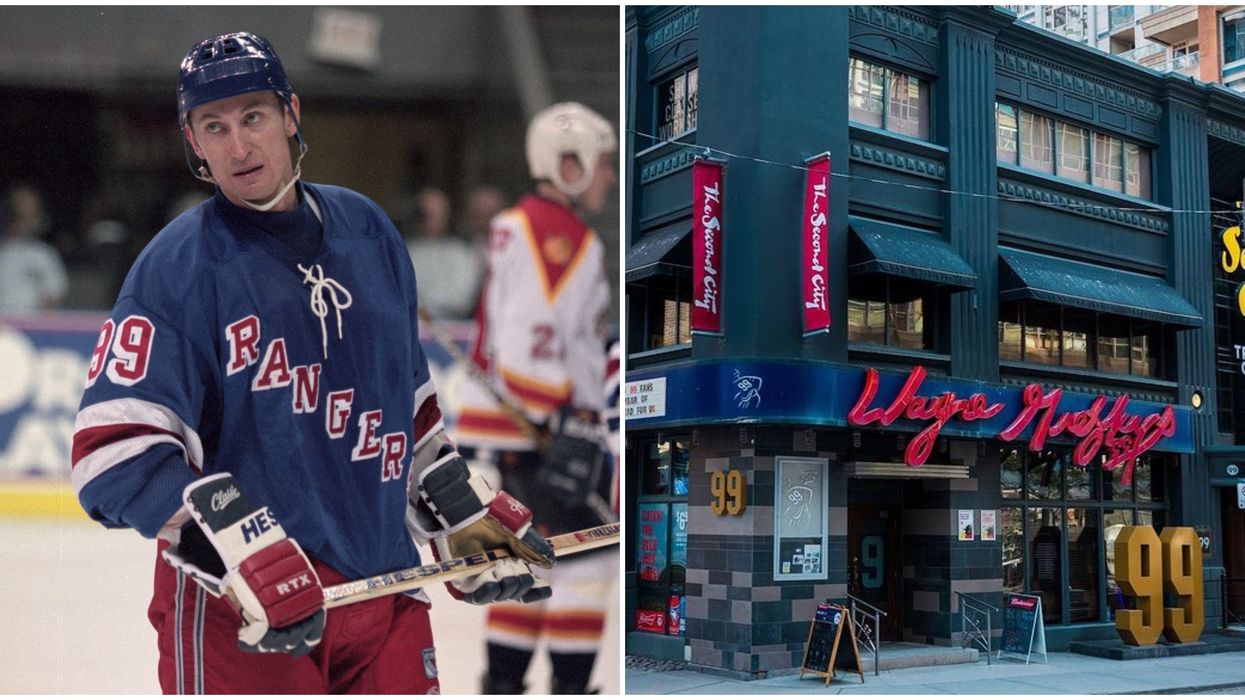 Wayne Gretzky Is Auctioning Off His Bar's Stools & They're Already Going For Hundreds