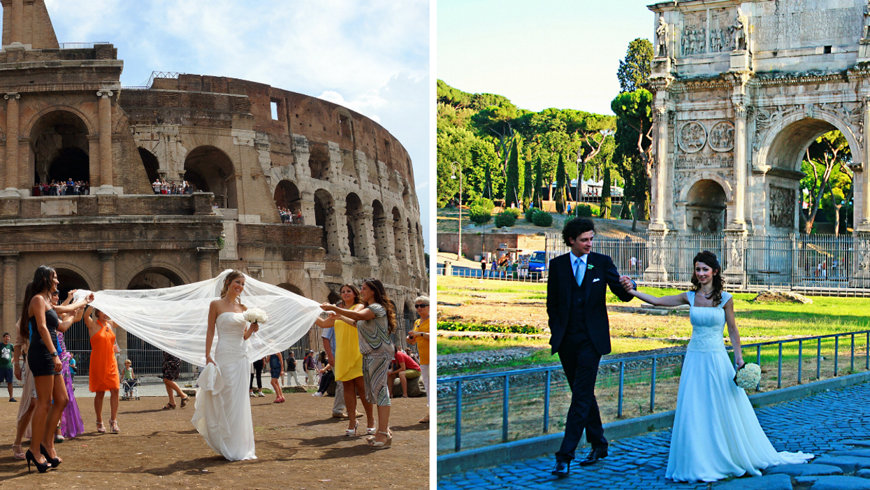 Weddings in Rome.