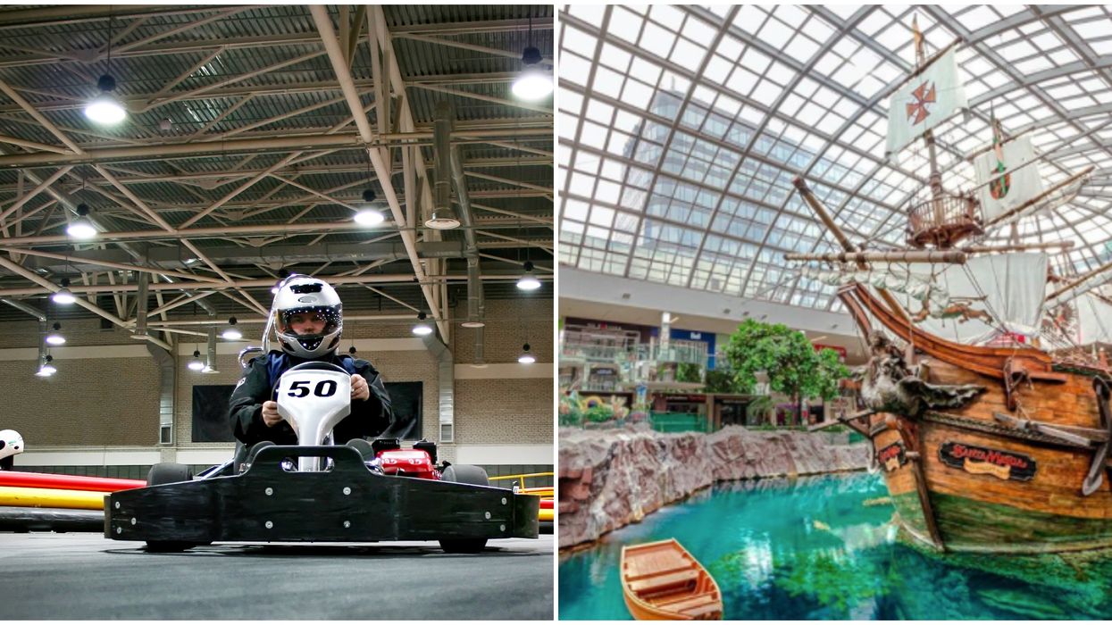 West Edmonton Mall Is Getting North America’s First Multi-Level Go-Kart Track