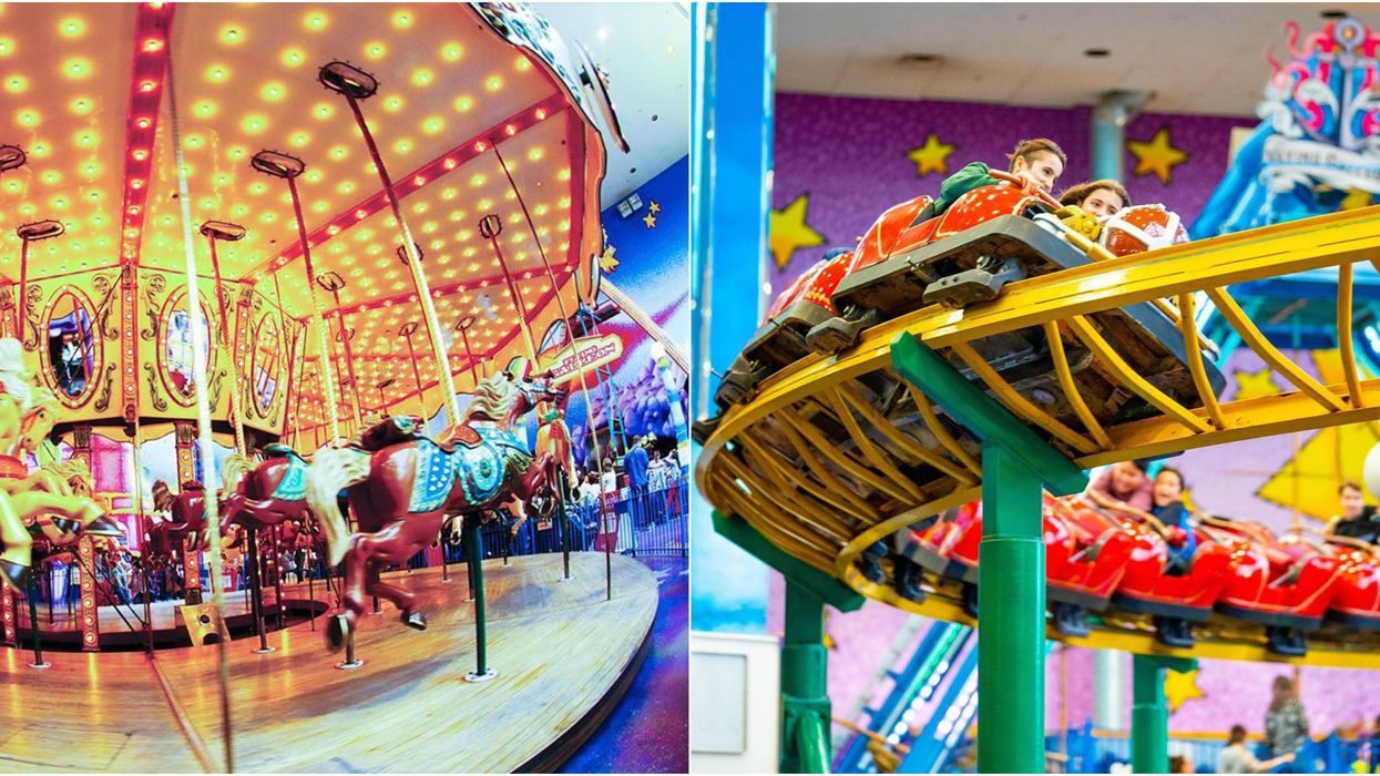 West Edmonton Mall's Indoor Amusement Park Is Reopening Next Week