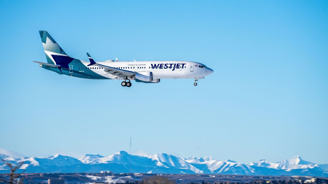 westjet airplane