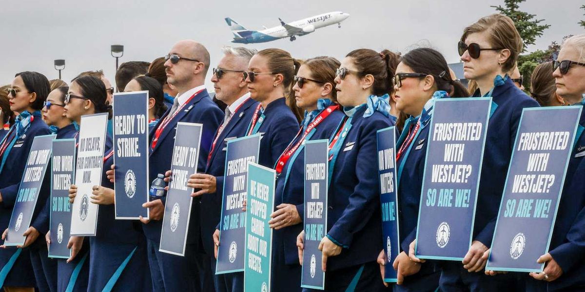 WestJet cancels flights as Sunday strike deadline looms WestJet cancels flights as Sunday strike deadline looms