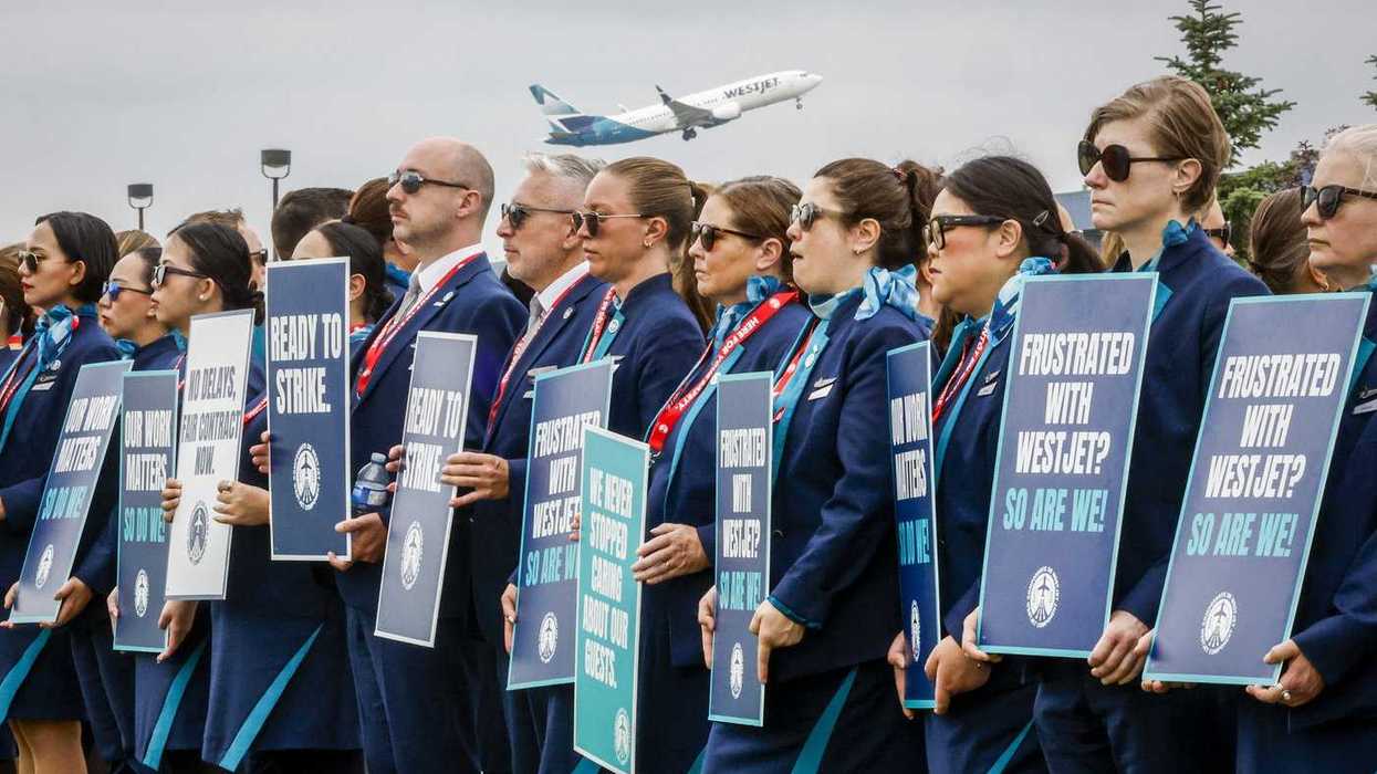WestJet cancels flights as strike deadline looms