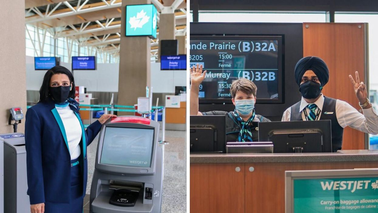 Westjet Customer Service Agents.