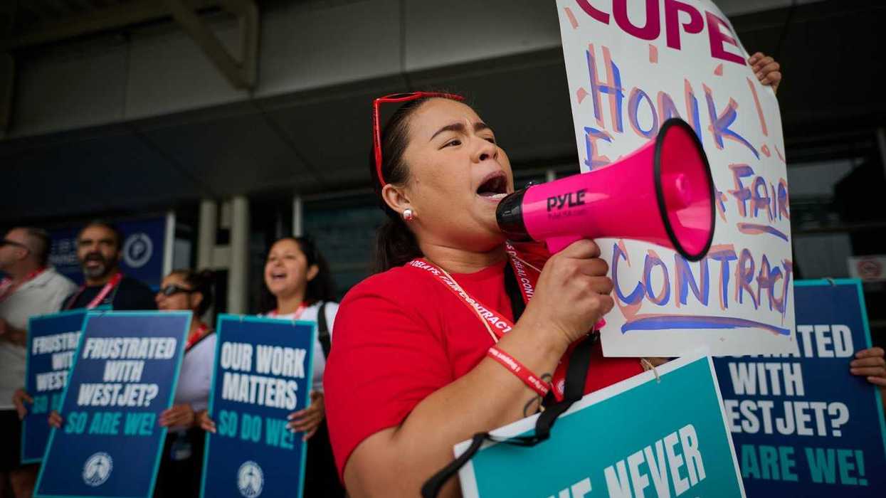 WestJet flight attendants go on strike