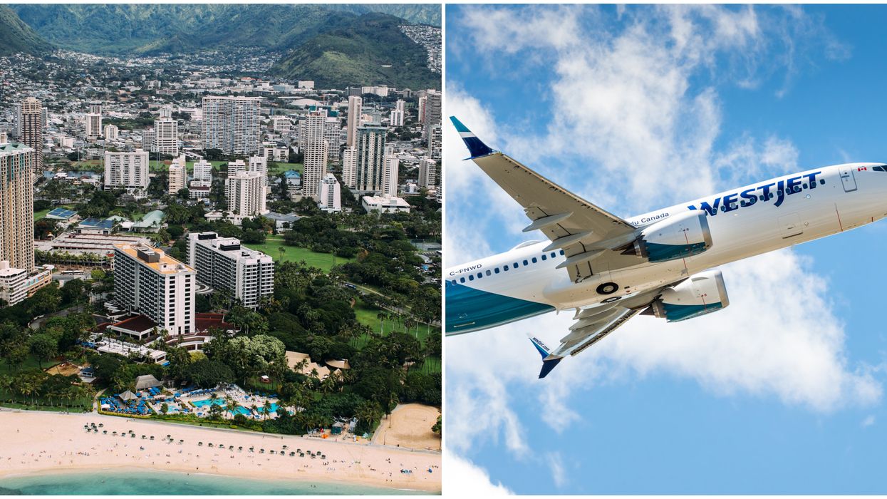 WestJet Flights To Hawaii Are Taking Off In December & Air Canada Is Doing The Same