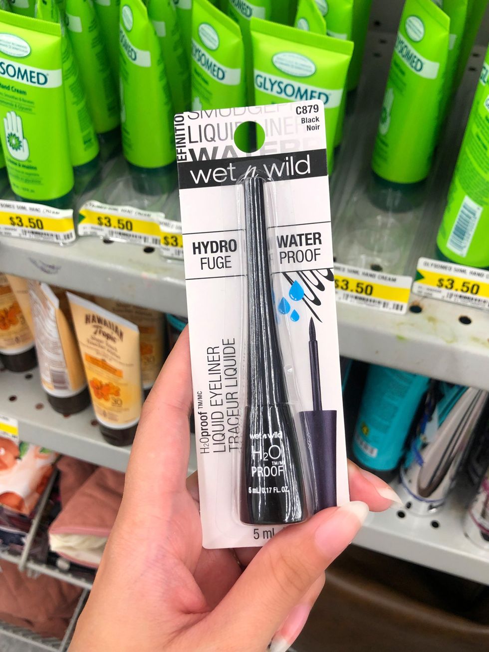Wet N' Wild H2O Proof Liquid Eyeliner.