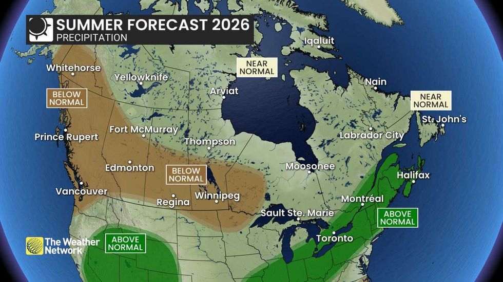What the summer forecast looks like across Canada