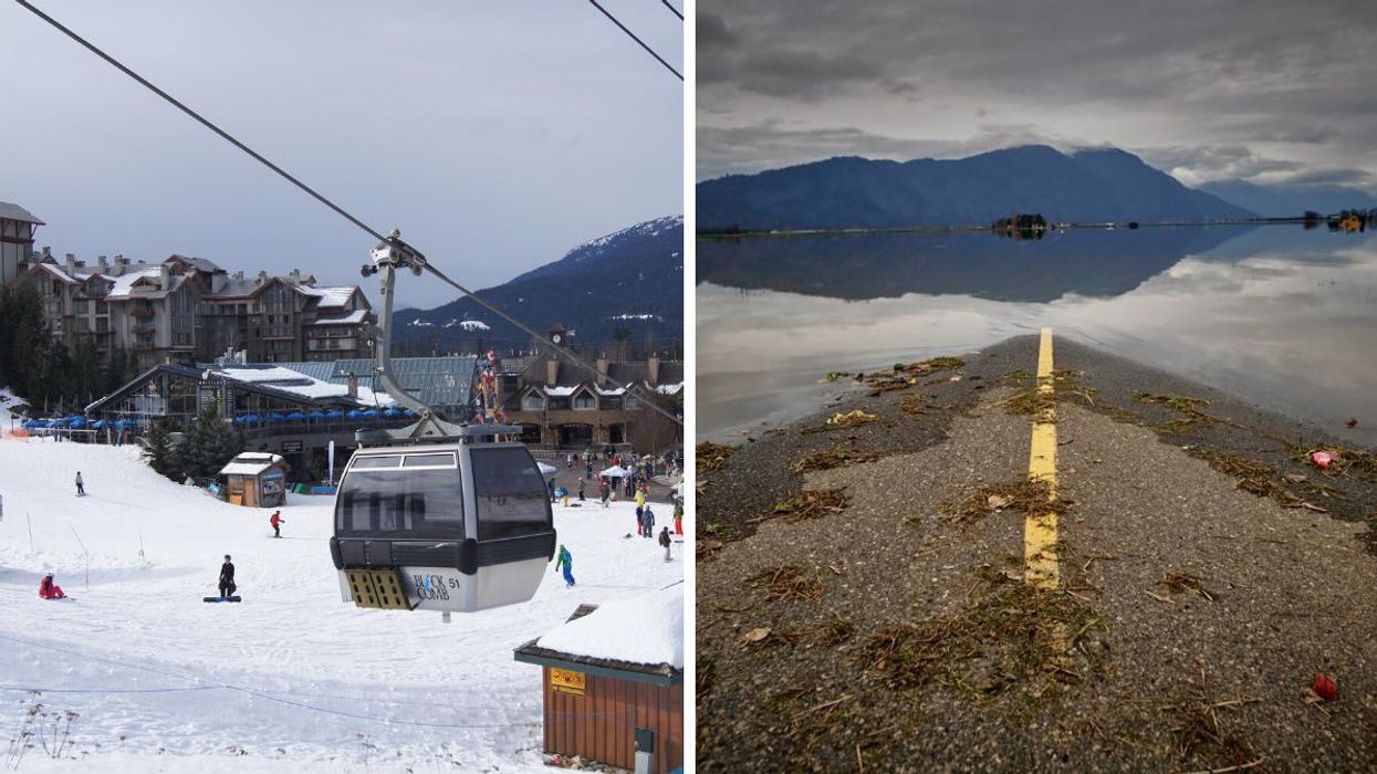 Whistler Ski Resort Opens But People In BC Are Being Told To Avoid 'Unnecessary Travel'