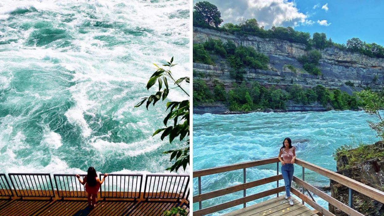 White Water Walk in Niagara, Ontario.