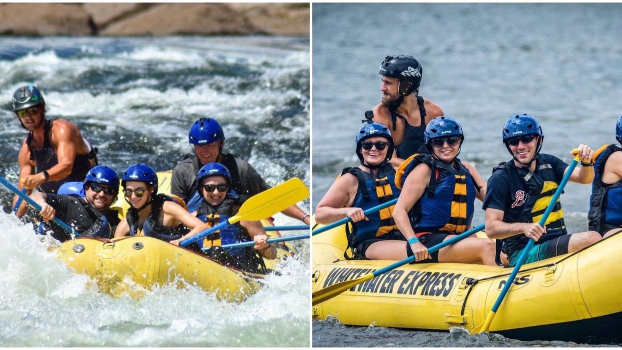Whitewater Express Park In Georgia Has Affordable White Water Rapid Rafting Adventures