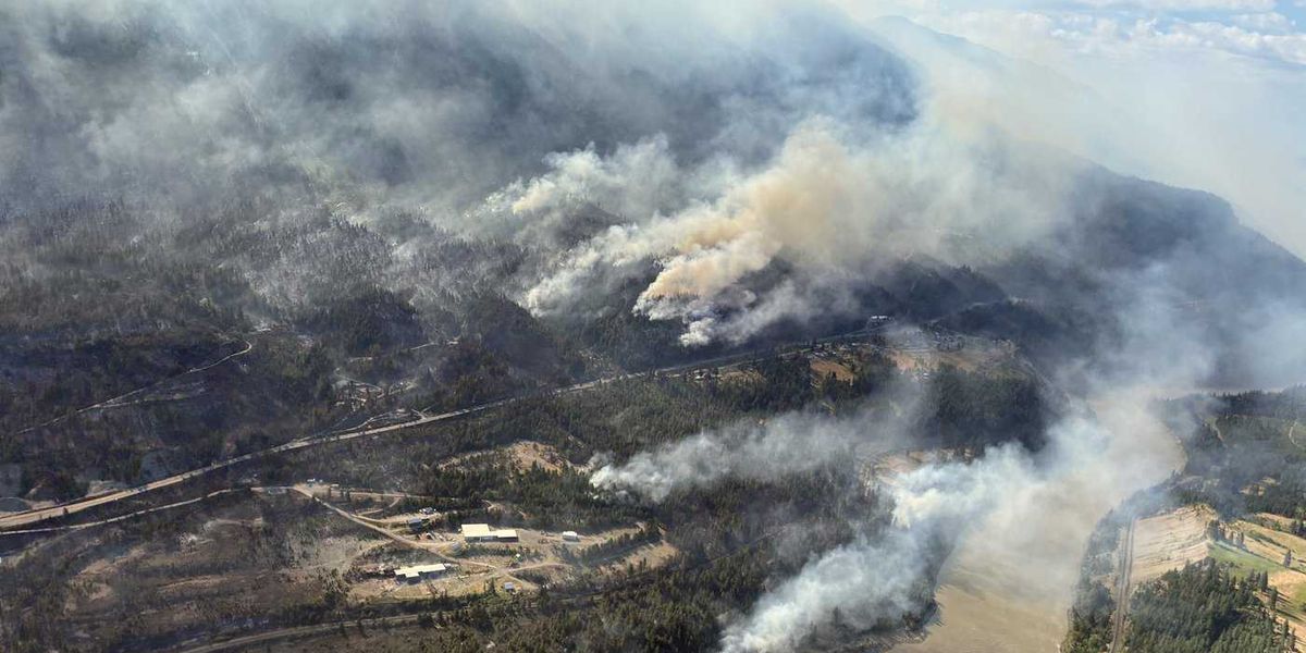 Wildfire near Lytton, B.C., which triggered evacuations is declared held Wildfire near Lytton, B.C., which triggered evacuations is declared held