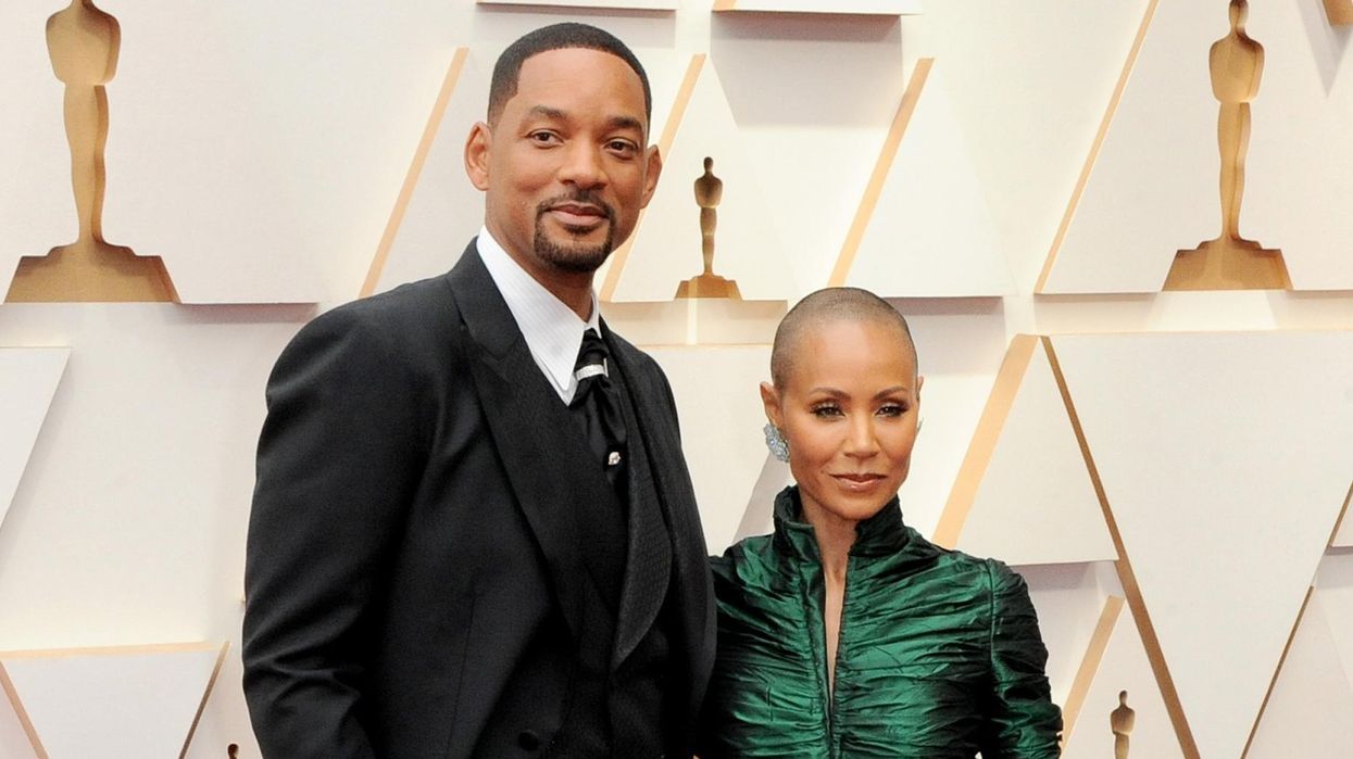 Will Smith & Jada Pinkett Smith at the Oscars in Los Angeles on March 27, 2022.