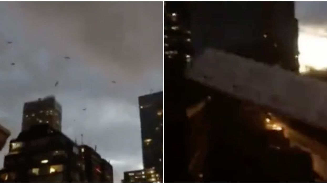 Wind Storm In Ontario Leaves Intense Damage
