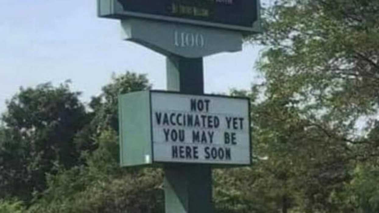 Windsor Cemetery Takes Down COVID-19 Sign After Backlash