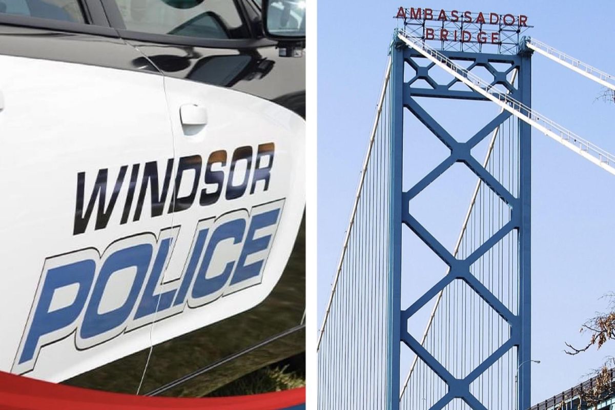 Windsor Police Is Looking Into 'Possible Explosives' Near The Ambassador Bridge