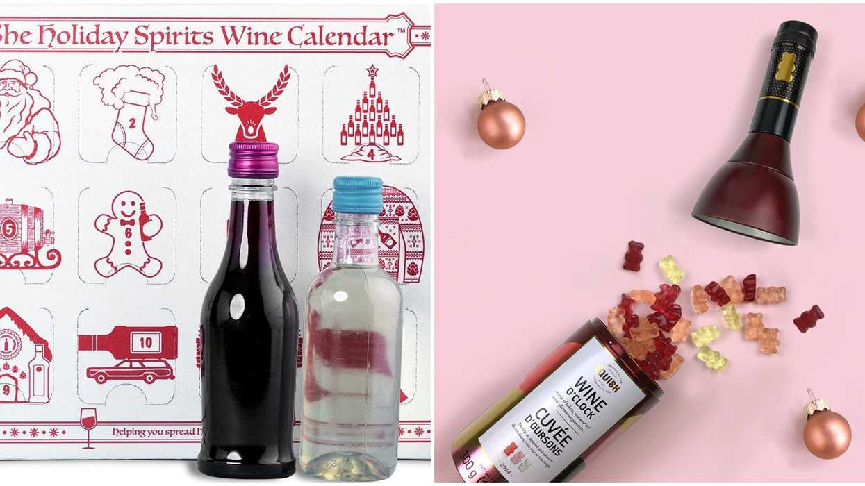 Wine Advent Calendar Gift Ideas To Put Your BFF In The Holiday Spirit