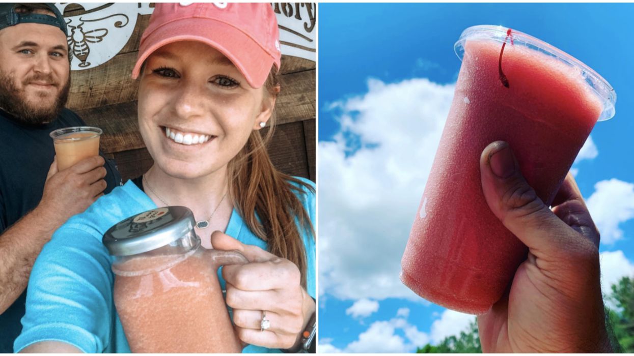 Winery In North Georgia Sweet Acre Farms Specializes In Sweet Fruit And Wine Slushies