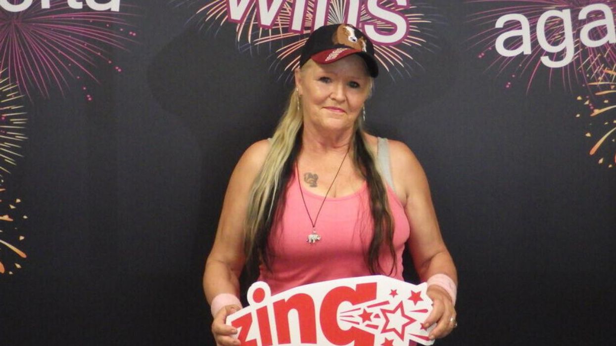 Winner Juanita Melenko.