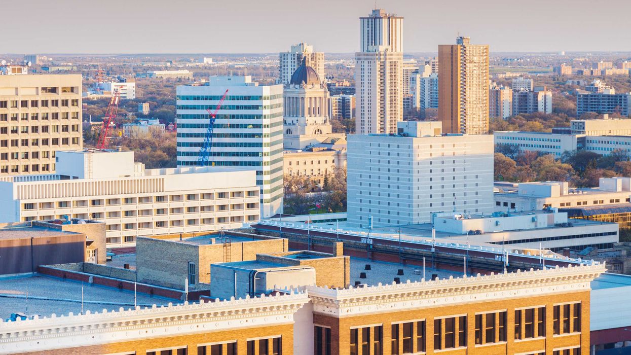 Winnipeg skyline.