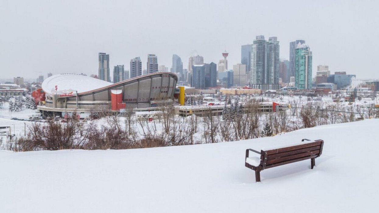Winter in Calgary.
