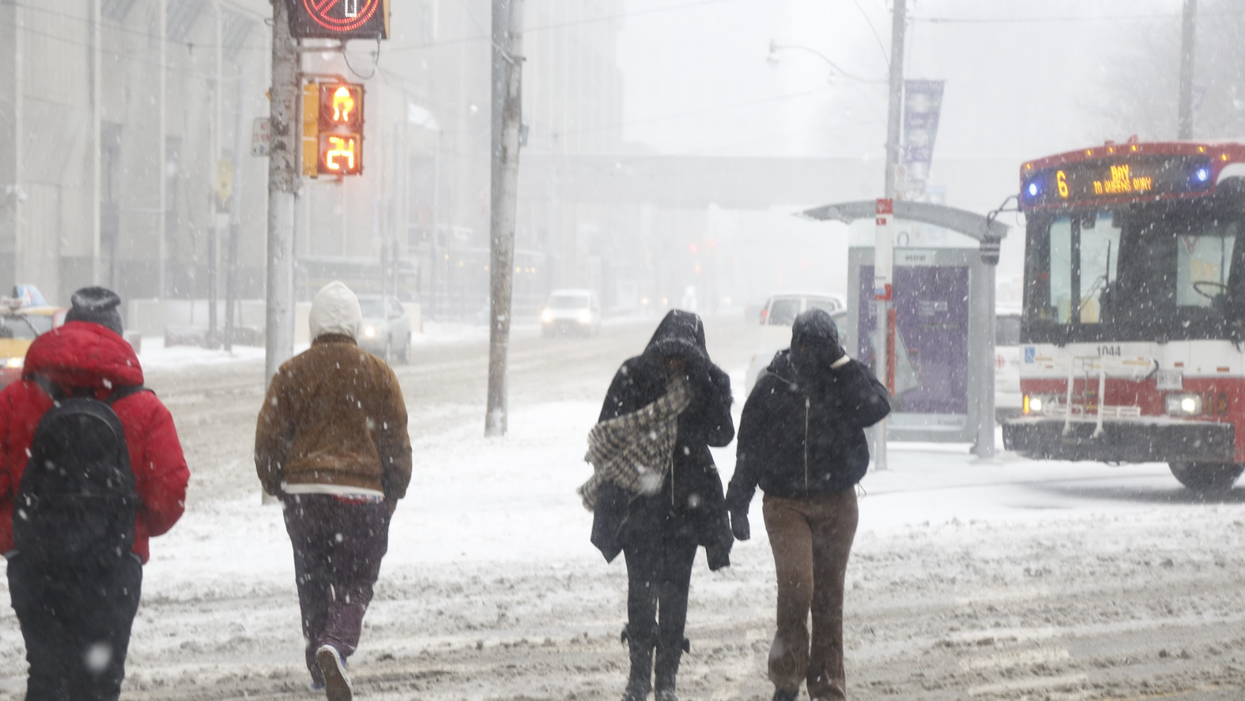 Winter Storm Warnings Are In Effect Across Ontario & These Spots Could Get Up To 30 cm