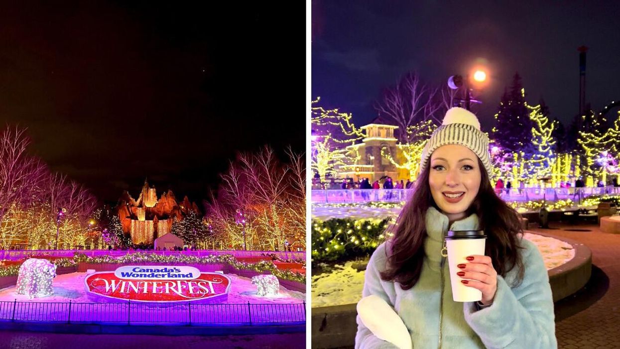 WinterFest at Canada's Wonderland.