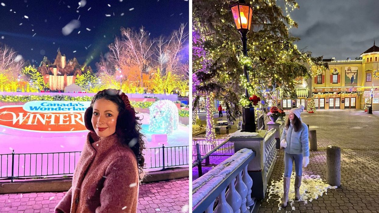 WinterFest at Canada's Wonderland.