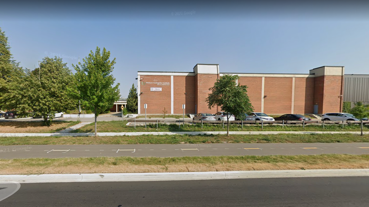 Woburn Collegiate Institute in Scarborough.