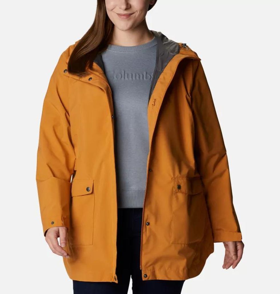 Women's Here And There Trench Jacket Plus Size