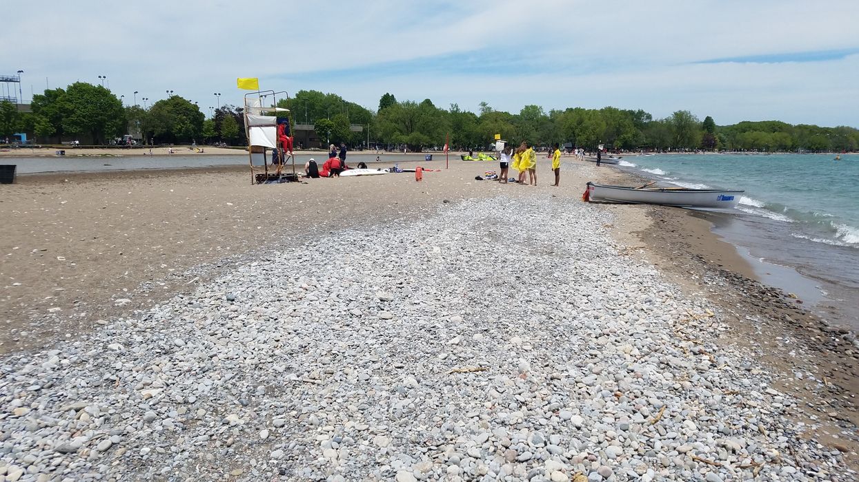 Woodbine Beach Rescue Took Place After Swimmers Got Stranded On A Floatie